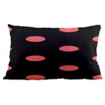 Polka Dots - Pastel Red on Black Samsung Galaxy Note 4 Case (Black)