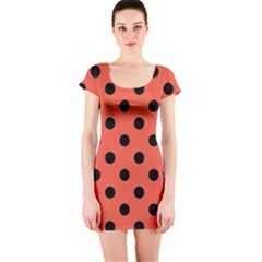 Short Sleeve Bodycon Dress Front