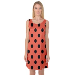 Sleeveless Satin Nightdress 