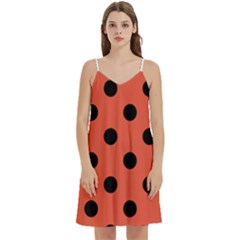 Mini Camis Dress With Pockets 