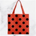 Zipper Grocery Tote Bag 
