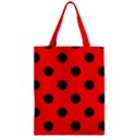 Zipper Classic Tote Bag 