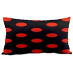 Polka Dots - Ferrari Red on Black Samsung Note 4 Hardshell Back Case