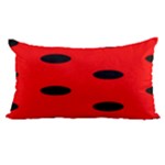 Polka Dots - Black on Red Samsung Galaxy Note 4 Case (Black)