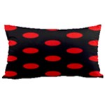 Polka Dots - Red on Black Samsung Note 4 Hardshell Back Case