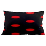 Polka Dots - Red on Black Samsung Galaxy Note 4 Case (Black)