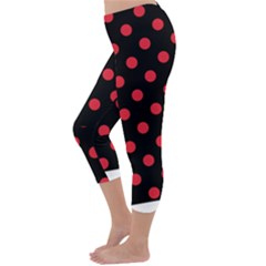 Capri Winter Leggings Back Capri Winter Leggings Back
