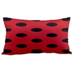 Polka Dots - Black on Fire Engine Red Samsung Note 4 Hardshell Back Case