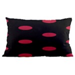 Polka Dots - Cardinal Red on Black Samsung Galaxy Note 4 Case (Black)
