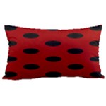 Polka Dots - Black on Dark Candy Apple Red Samsung Note 4 Hardshell Back Case