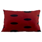 Polka Dots - Black on Maroon Red Samsung Galaxy Note 4 Case (Black)