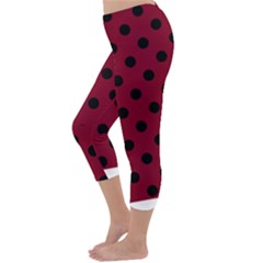 Capri Winter Leggings Back Capri Winter Leggings Back