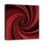 Elegant red twist Mini Canvas 8  x 8 