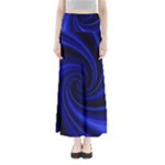 Blue decorative twist Maxi Skirts