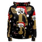 Christmas giraffe Women s Pullover Hoodie