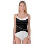 Black and white Camisole Leotard 