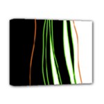 Colorful lines harmony Deluxe Canvas 14  x 11 
