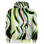 Colorful lines - abstract art Men s Zipper Hoodie