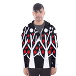 Simply decorative tree Hooded Wind Breaker (Men)