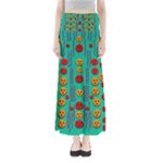 Pumkins Dancing In The Season Pop Art Maxi Skirts