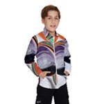 Abstract Orb Wind Breaker (Kids)