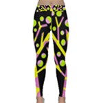 Simple colorful tree Yoga Leggings 