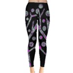 Purple magical tree Leggings 