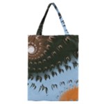 Sun-Ray Swirl Pattern Classic Tote Bag