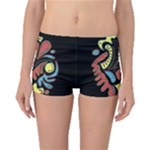 Colorful abstract spot Boyleg Bikini Bottoms