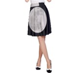 Full Moon at night A-Line Skirt