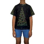 Xmas tree 2 Kids  Short Sleeve Swimwear