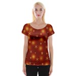 Xmas design Women s Cap Sleeve Top