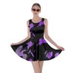 Painter was here - purple Skater Dress