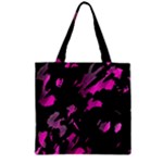 Painter was here - magenta Zipper Grocery Tote Bag