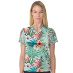 Image Women s V-Neck Sport Mesh Tee