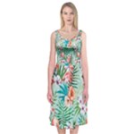 Image Midi Sleeveless Dress