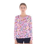 Foodpaper01 05 Women s Long Sleeve Tee