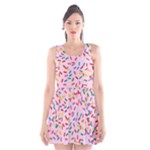Foodpaper01 05 Scoop Neck Skater Dress
