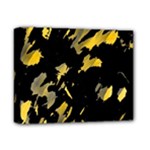 Painter was here - yellow Deluxe Canvas 14  x 11 