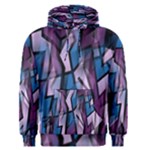 Purple decorative abstract art Men s Pullover Hoodie