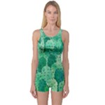46 2 One Piece Boyleg Swimsuit