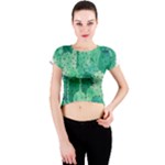 46 2 Crew Neck Crop Top