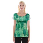 46 2 Women s Cap Sleeve Top