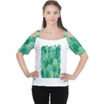 46 2 Women s Cutout Shoulder Tee