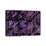 Purple town Mini Canvas 7  x 5 