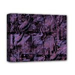 Purple town Deluxe Canvas 14  x 11 