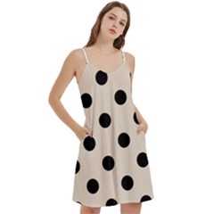 Mini Camis Dress With Pockets 