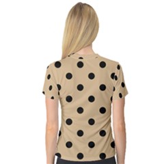 V-Neck Sport Mesh T-Shirt 