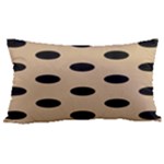 Polka Dots - Black on Tan Brown Samsung Note 4 Hardshell Back Case