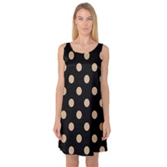 Sleeveless Satin Nightdress 
